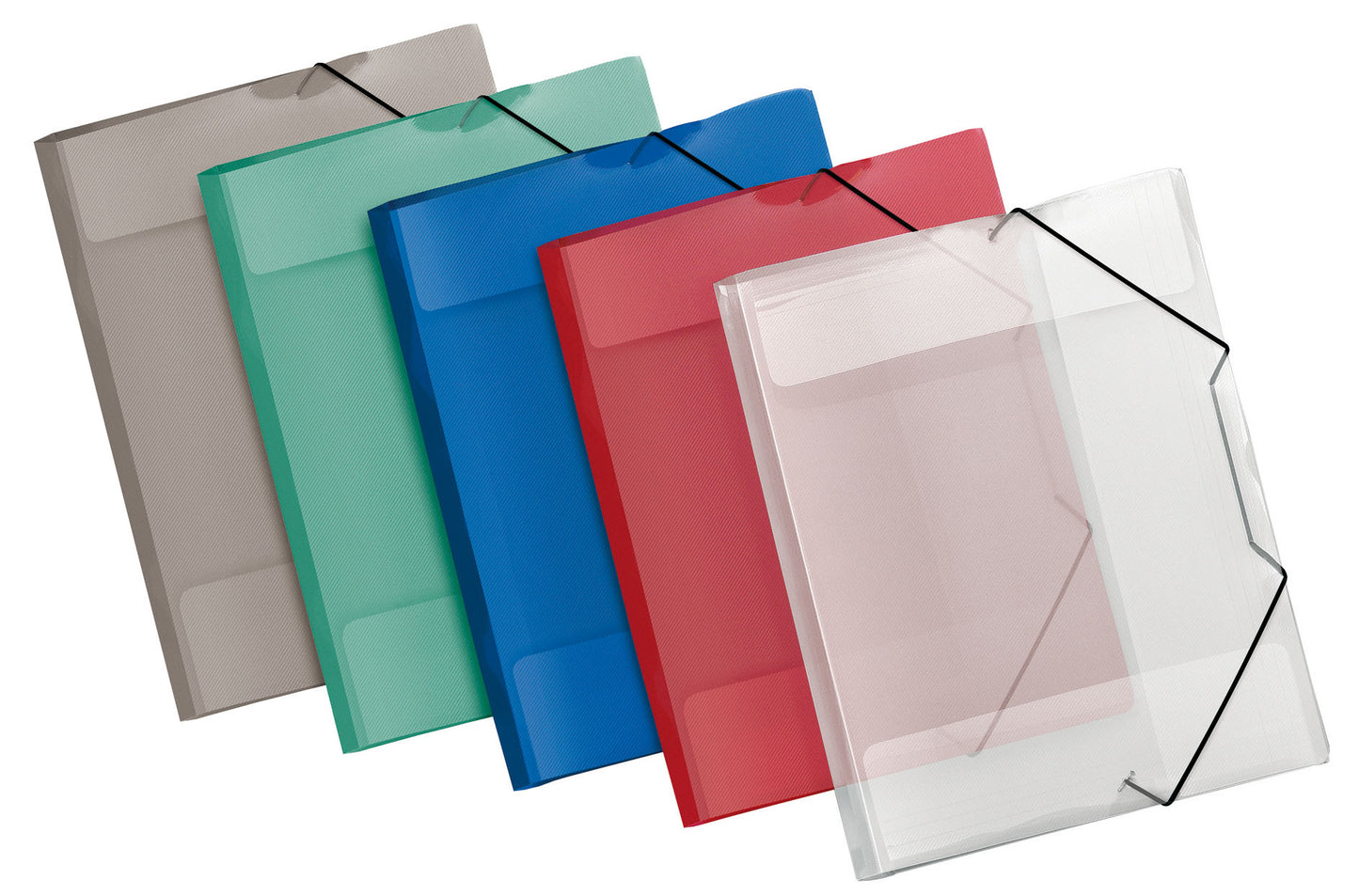 Sammelmappe Crystal, DIN A4, starke PP-Folie, transparent