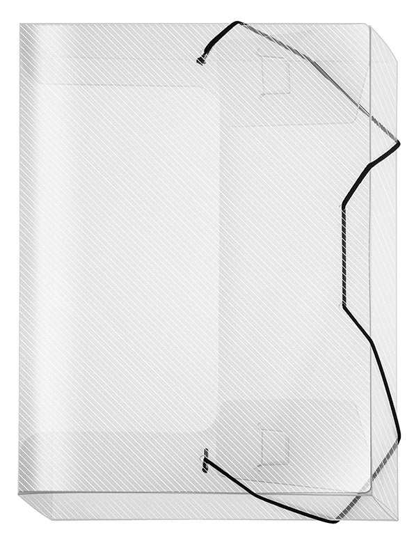 Sammelbox Crystal, DIN A4, starke PP-Folie, 30 mm Füllhöhe, transparent