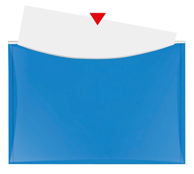 Tasche auf der Rückseite