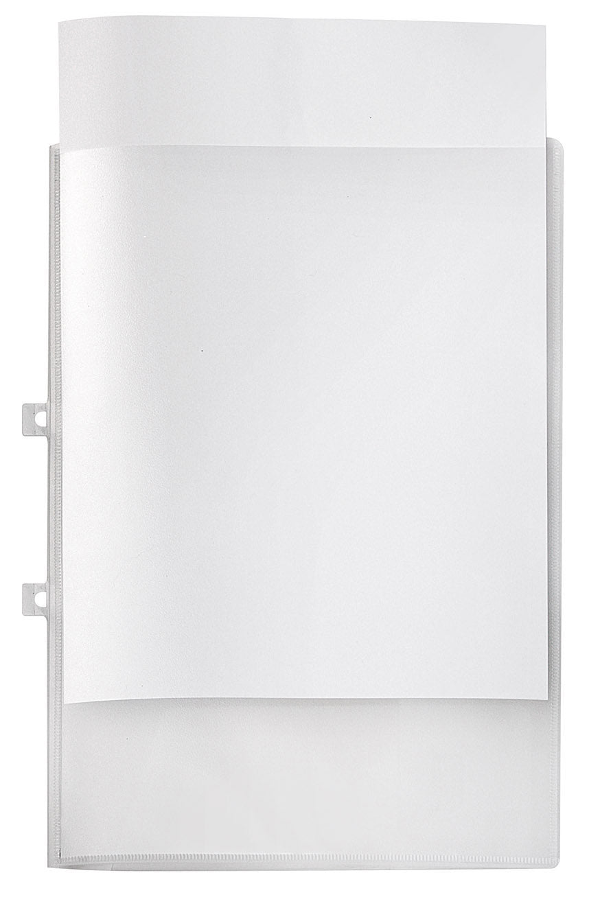 Angebotsmappe, DIN A4, PP, mit Klarsichttasche, 10er Pckg., matt transparent