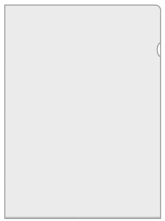 Aktenhüllen, DIN A4, PP 150my, rechts und oben offen, transparent