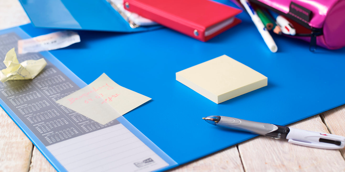 Desk pad VELOCOLOR® Classic, 40 x 60 cm, with side pockets