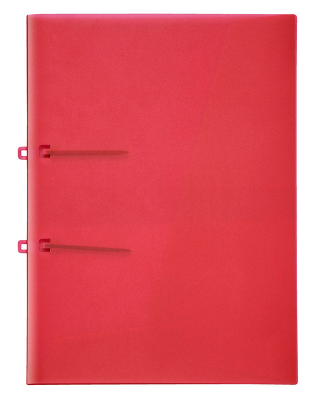 Strip-Binder, DIN A4, PP, Vorder- und Unterdeckel 500 my, 2 Strip-Hefter