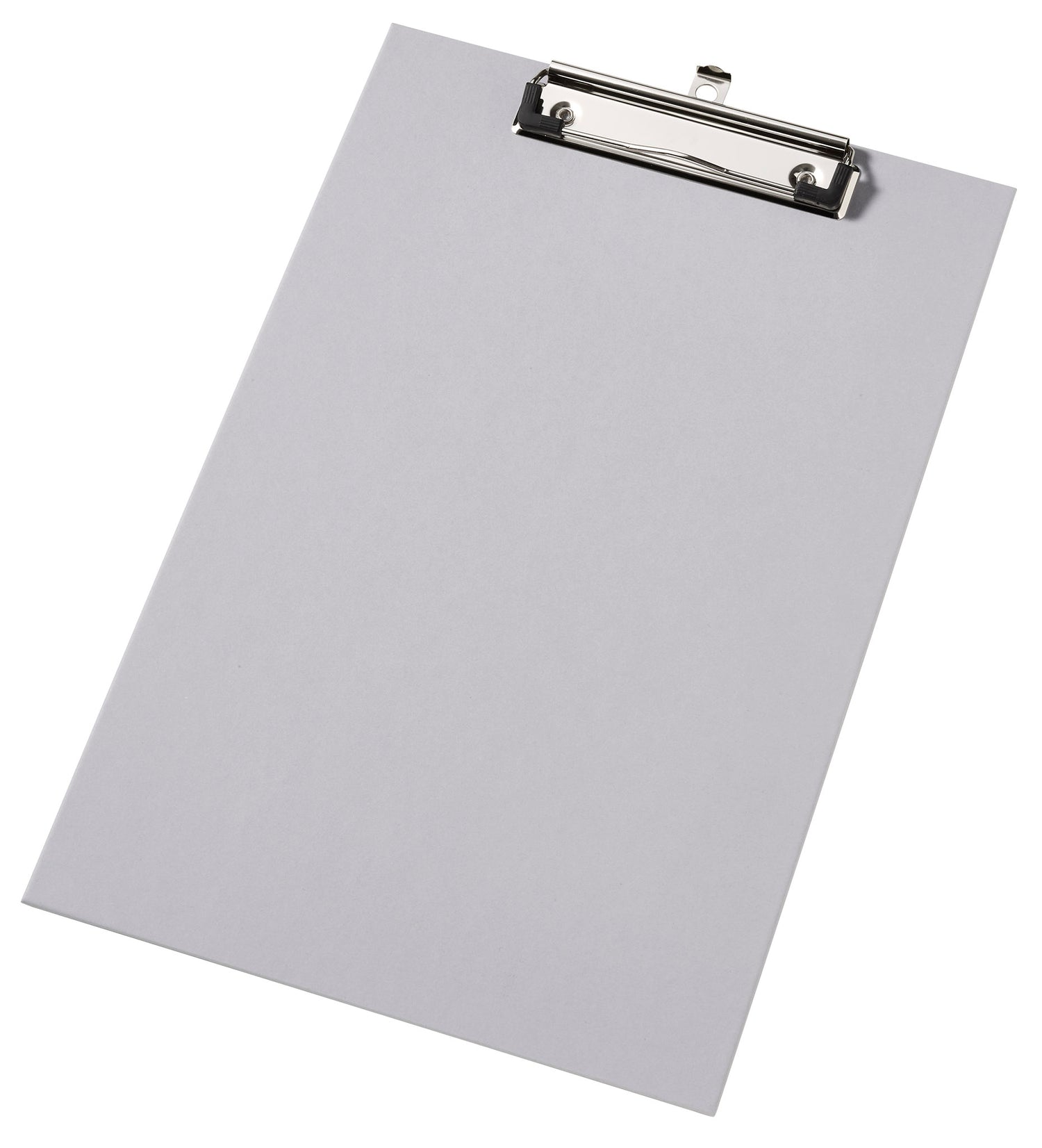 Schreibplatte Grey Elegance, DIN A4, mit Metallklemme, umweltfreundliches FSC-zertifiziertes Papier,  ohne Folienkaschierung, grau