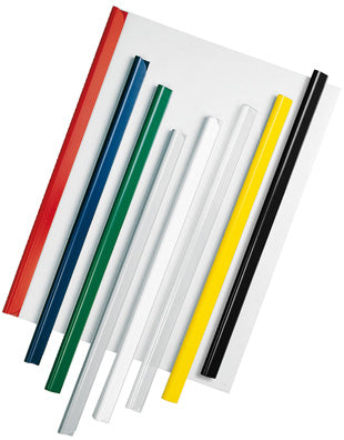 Klemmschienen, DIN A4, Hart-PVC, Schenkellänge 13 mm, Füllhöhe=3 mm