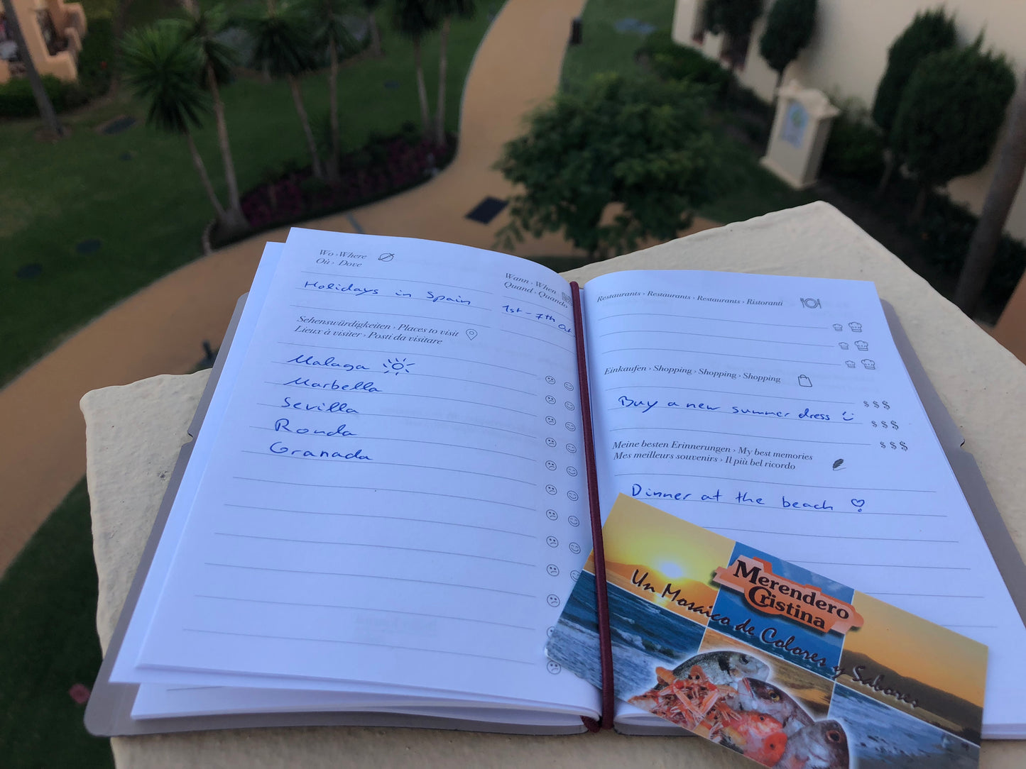 Einlage Travel, für Bullet Journal, 13 x 21 cm, 2er Set